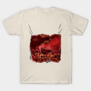 Blood and guts organs T-Shirt